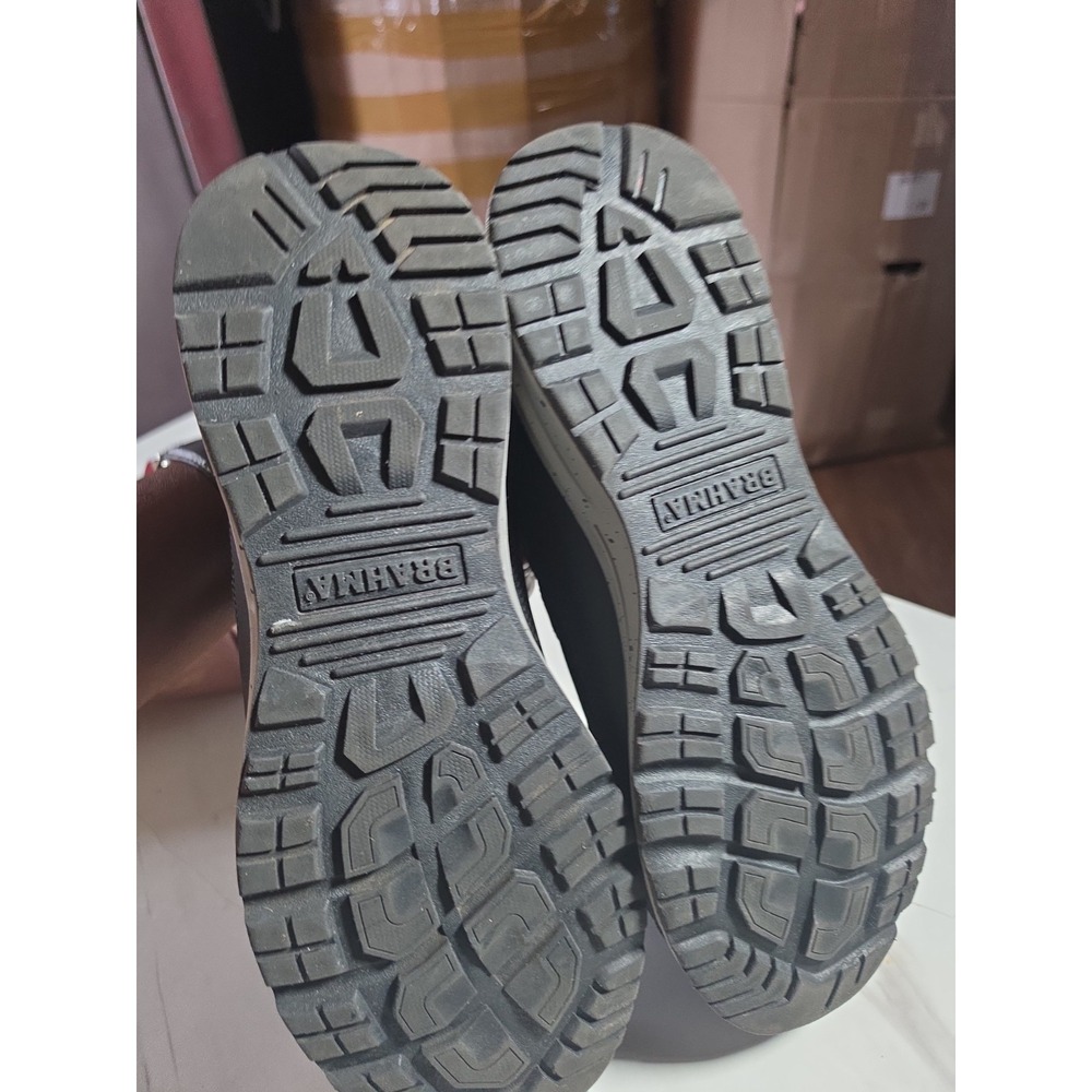 Used Brahma Men's Kamden steel toe work shoes in‎ black mesh Size 10 1/2 - Picture 6 of 8